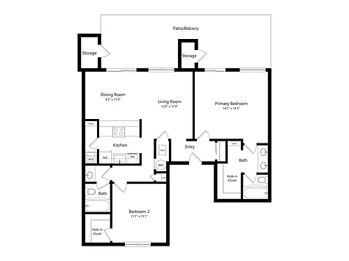 Floor plan Hollyhock