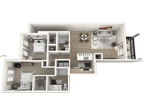 Floor plan C3 - Entice