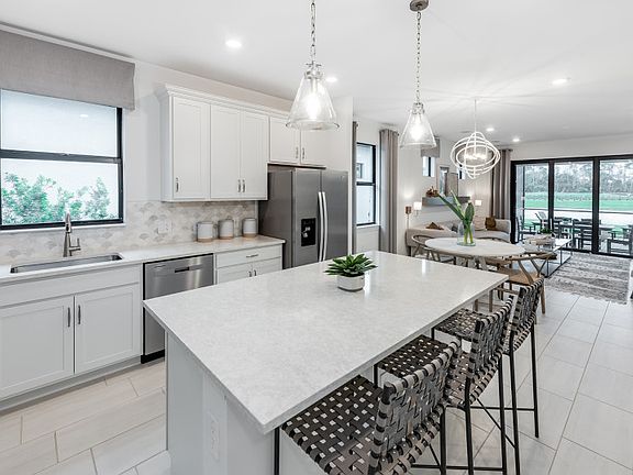 Open kitchen with flow through layout perfect for entertaining