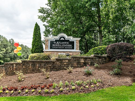 Monument Sign at Community Entrance.