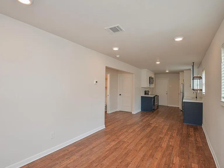 Luxury vinyl plank flooring has the feel of real wood but WATERPROOF for piece of mind.