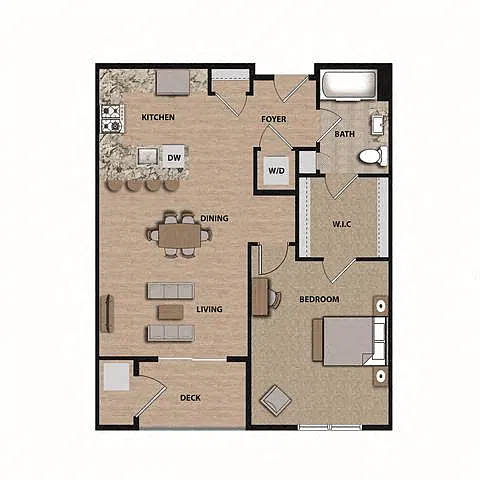 Floor plan A-1C