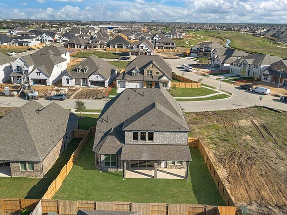 An aerial view of your home, lot and community.