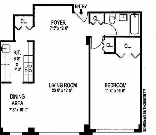 2nd image of 222 E 19th St APT 6G