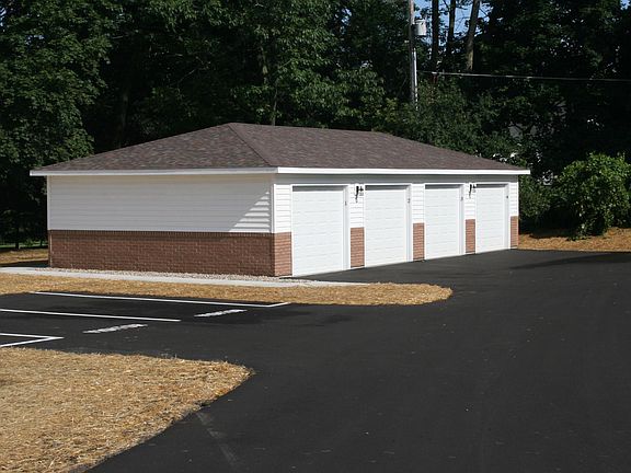 Secured indoor parking spot