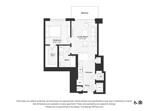 Floor plan 1D