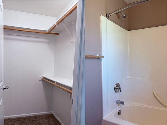 Master bathroom, and walk in closet.