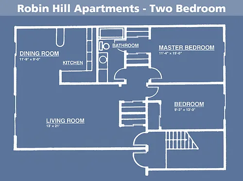 Floor plan 2 Bedroom
