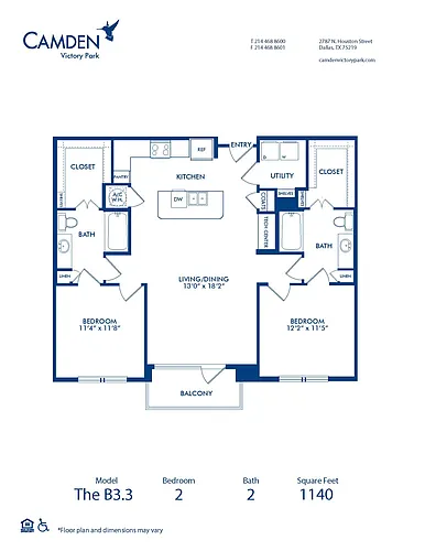 Floor plan B33