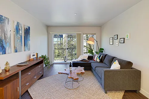 Floor plan 1 Bedroom with Den