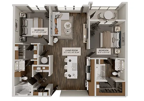 Floor plan Apex (B1A)