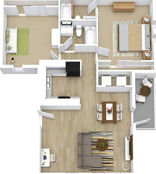 The Gregory North and South Apartment Homes — Photo 85