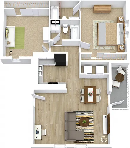 Floor plan The Glen