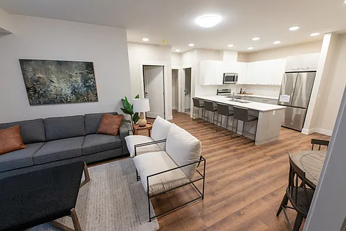 Floor plan One Bedroom Den