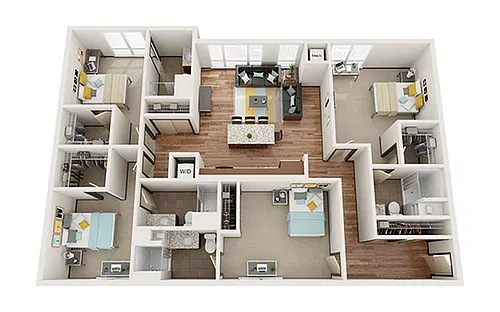 Floor plan D3