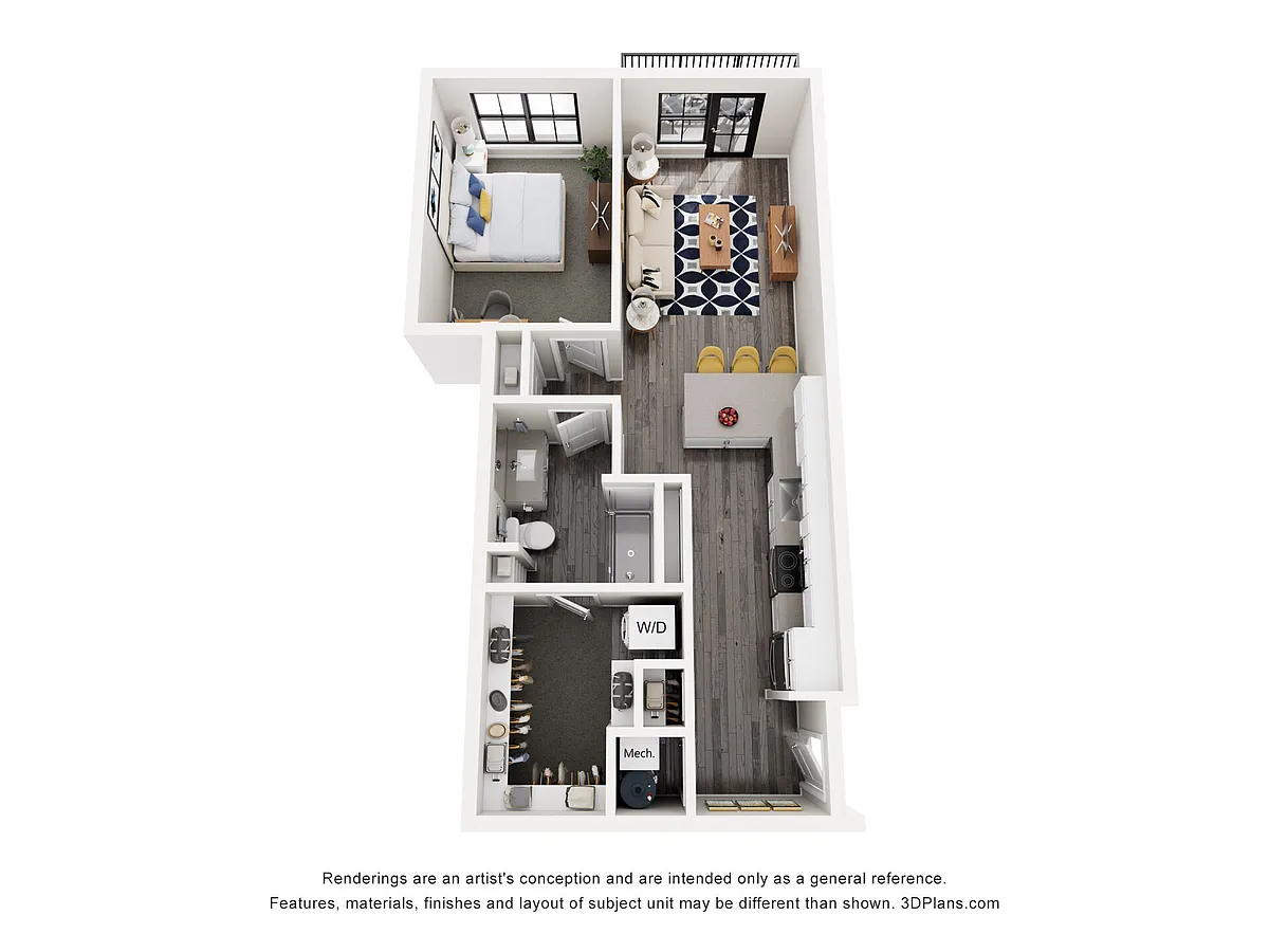 Floor plan Mariner - A1.D
