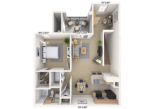 Floor plan 11C