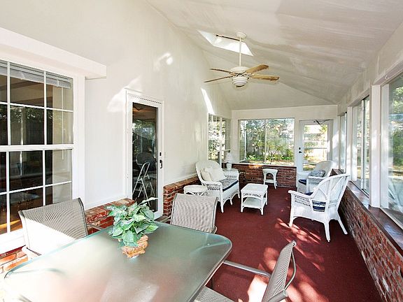 Inviting 4 season sunroom