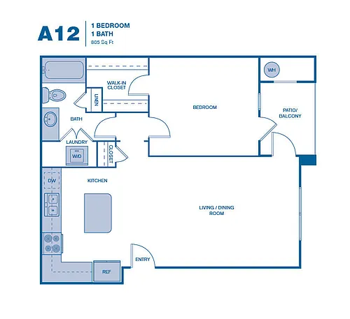 Floor plan A12PREMIUM
