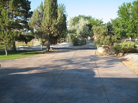Stamped Concrete Driveway