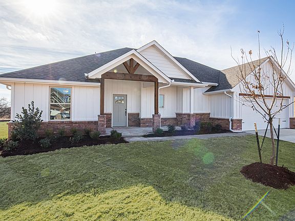 Homes By Taber Ryker Floor Plan - Front Load - 10804 NW 5th St - Chisholm Trails