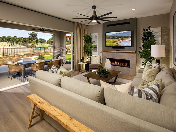 Plan 1 Model Home Great Room