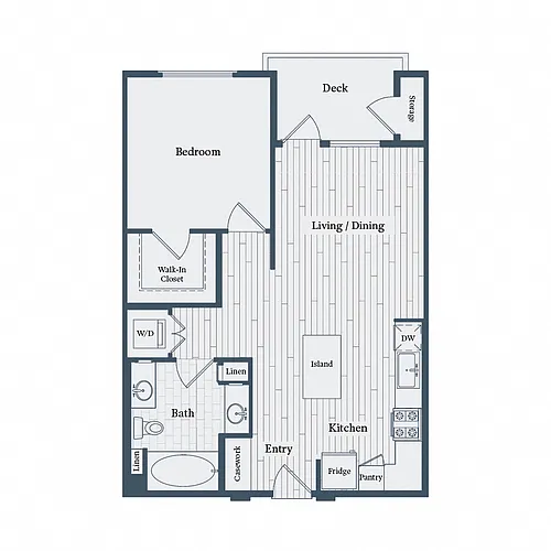 Floor plan A400