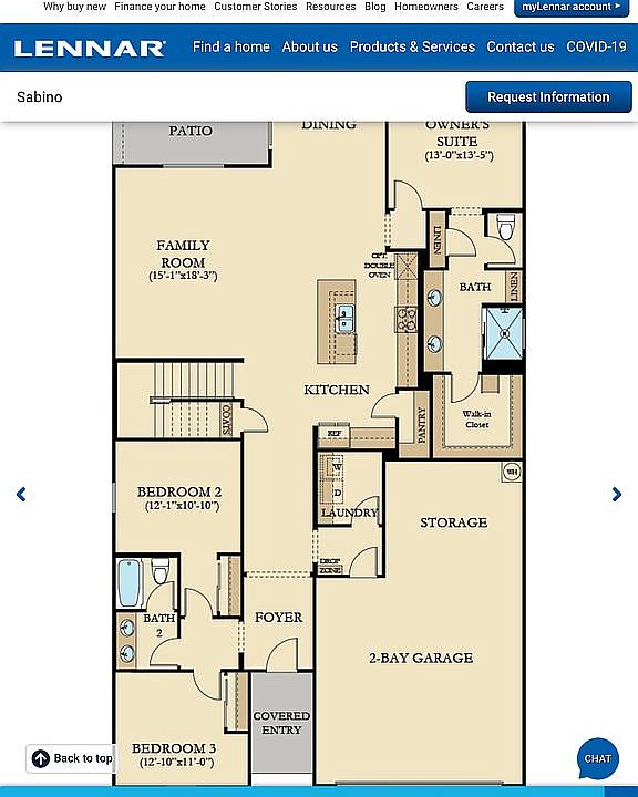 First floor layout