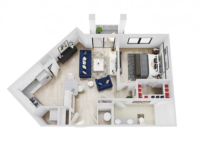Floor plan Caranday