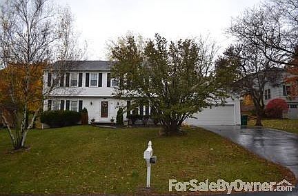 The front of the house