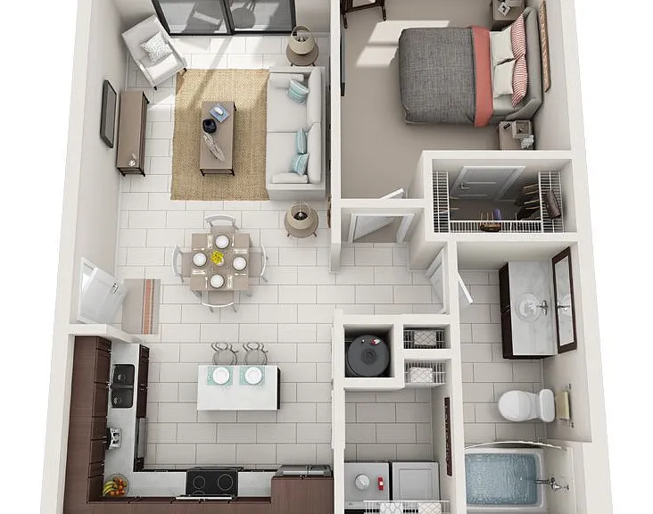 Solle Davie Luxury Apartments - Cordoba - 1 Beds - 1 Baths - 765 Sq. ft.