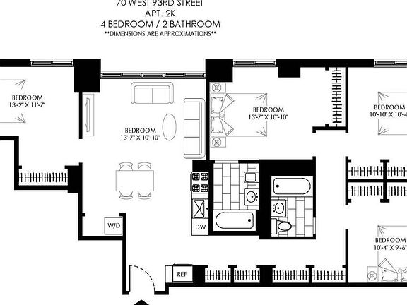 2nd image of 70 W 93rd St #702K