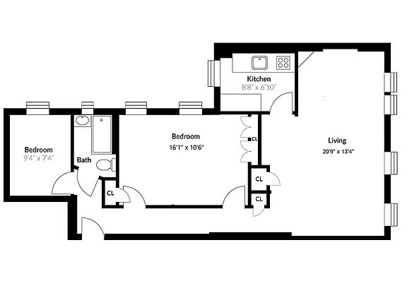 210 W 21st St Apt 2re New York Ny 10011 Mls 1715114 Zillow
