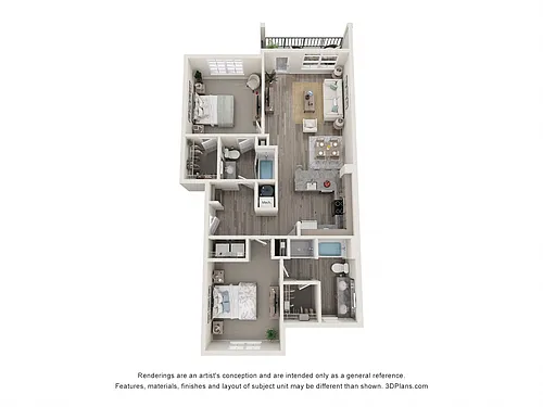 Floor plan B2