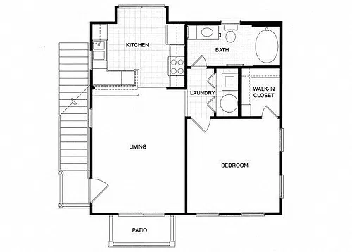 Floor plan Carrington Renovated