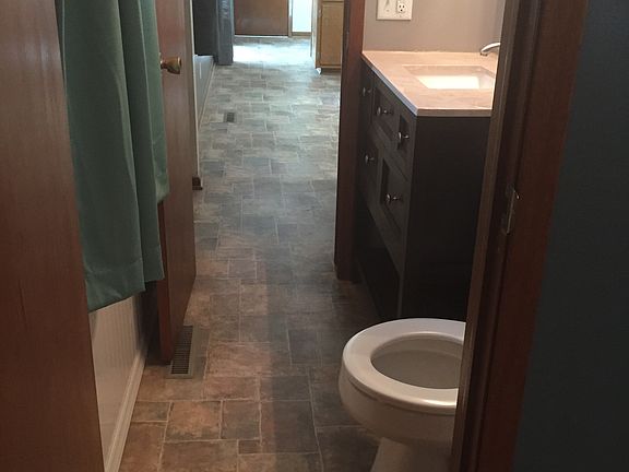Master bathroom/walk through