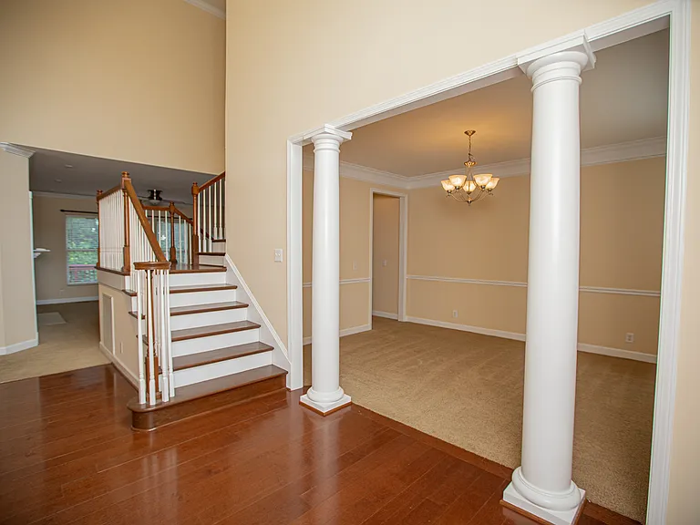 Both side staircases