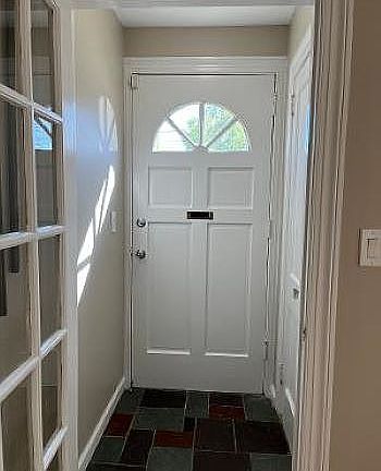 Entrance front door