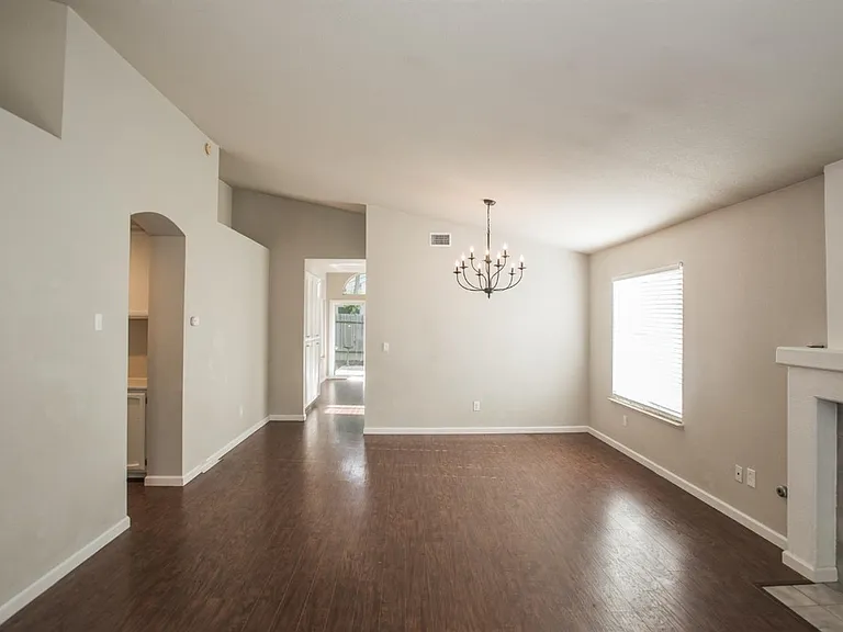 huge living room with fire place