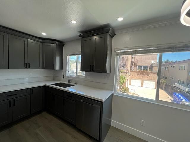 Bright kitchen area