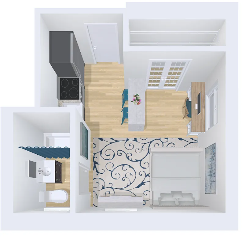 Floor plan studio 32