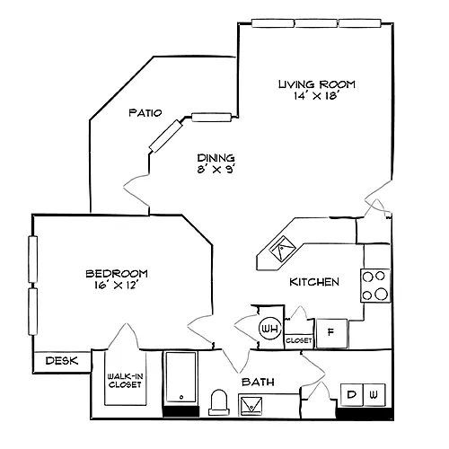 Floor plan Design 1D