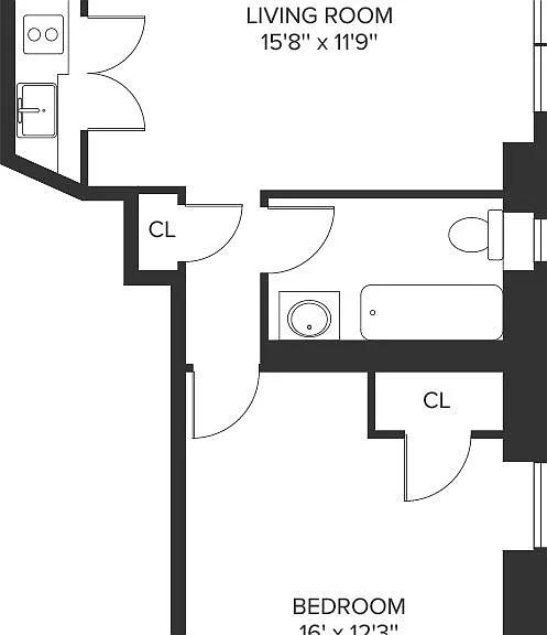 200 W 54th St #1B — Photo 2