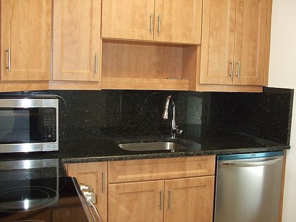 New Kitchen with wood cabinets