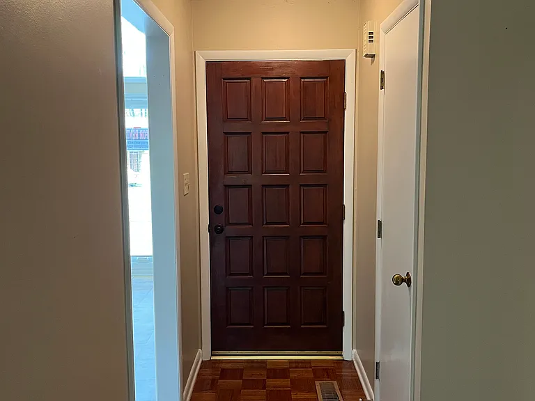 Entry hall and pantry.