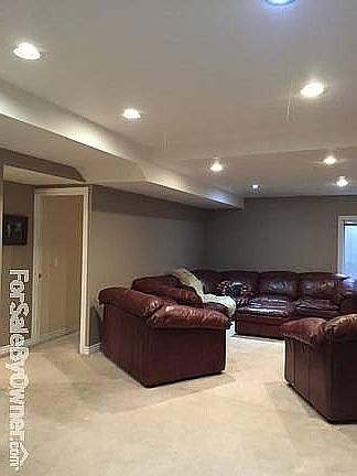 Downstairs family room