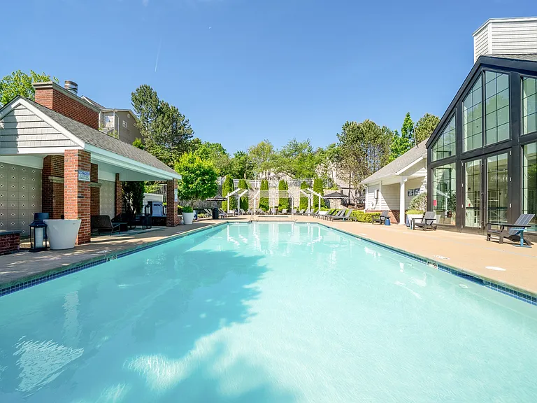 Outdoor Pool at The Residences at Stevens Pond in Saugus, MA 01906
