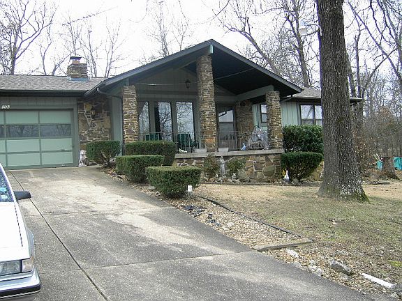 Huge concrete driveway 