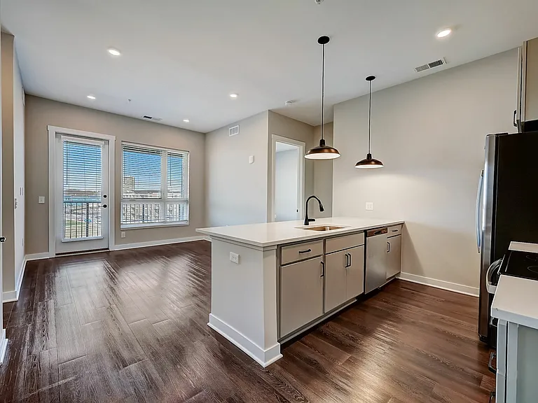 Midpoint Model Living Room & Kitchen