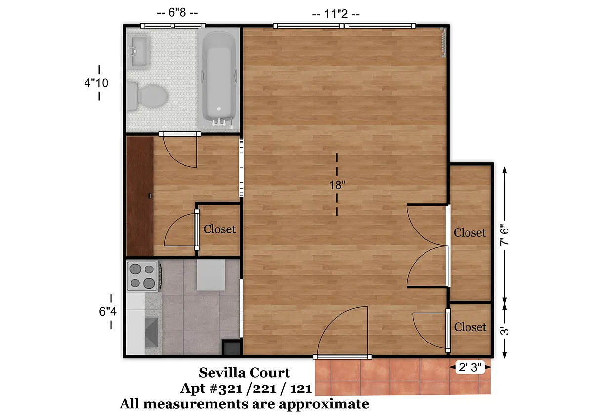 Floor plan Miami 21s